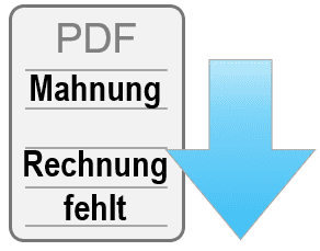 rechnung fehlt musterbrief stromanbieter gasanbieter