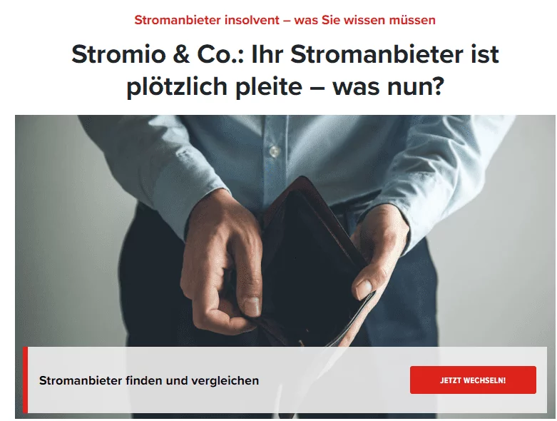 Stromio insolvent