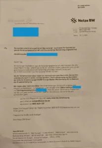 gas.de Belieferung eingestellt