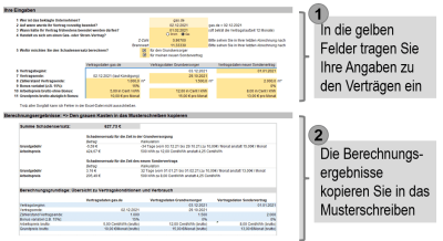 Stromio Kündigung Schadensersatz berechnen