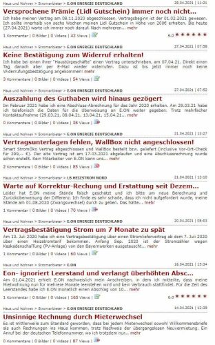 eon prämie