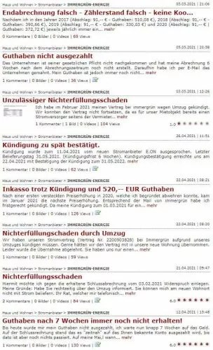 immergrün erfahrungen