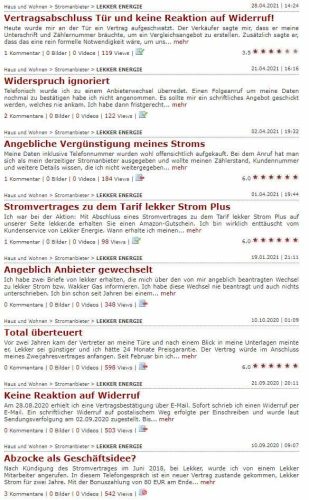 lekker energie erfahrungen