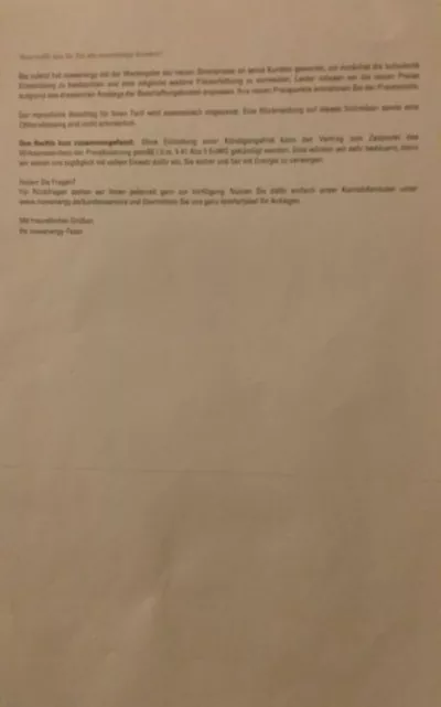 nowenergy Preiserhöhung