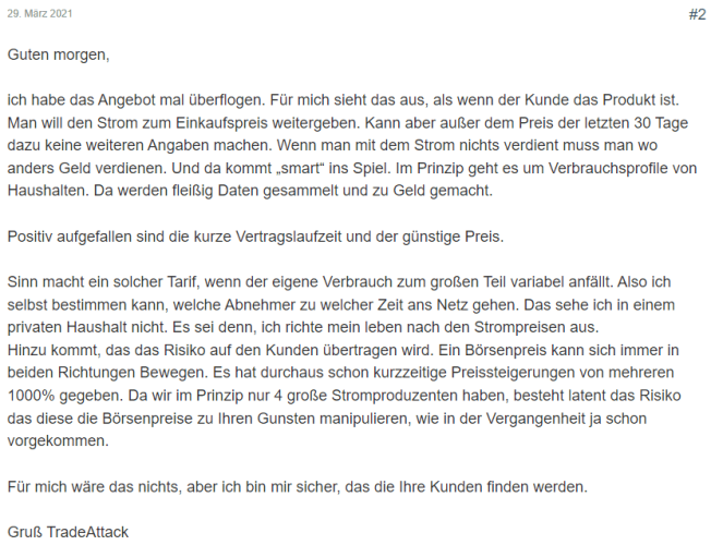 tibber Erfahrungen Finanztip